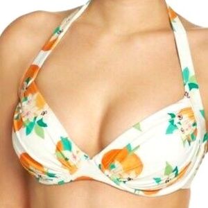 Kate Spade Orange Bikini Top *size M*